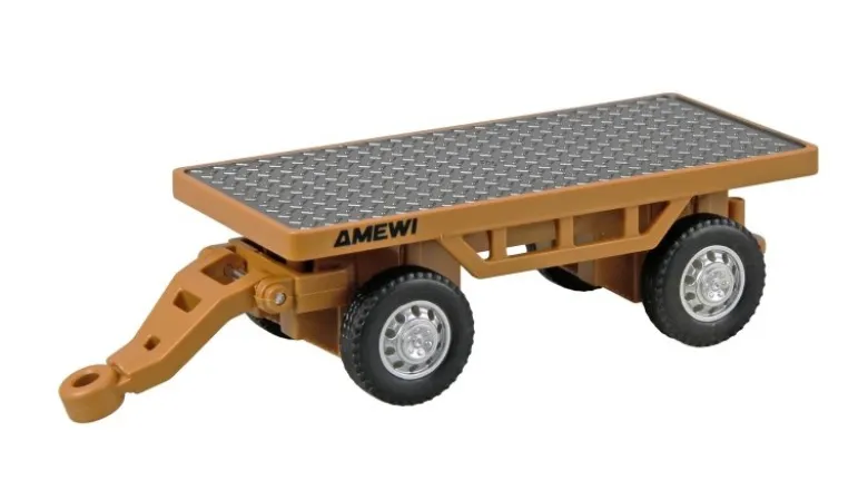 AMEWI 22745Mini-Gabelstapler aus Metall mit Anhänger, 8-Kanal, 1:64 RTR