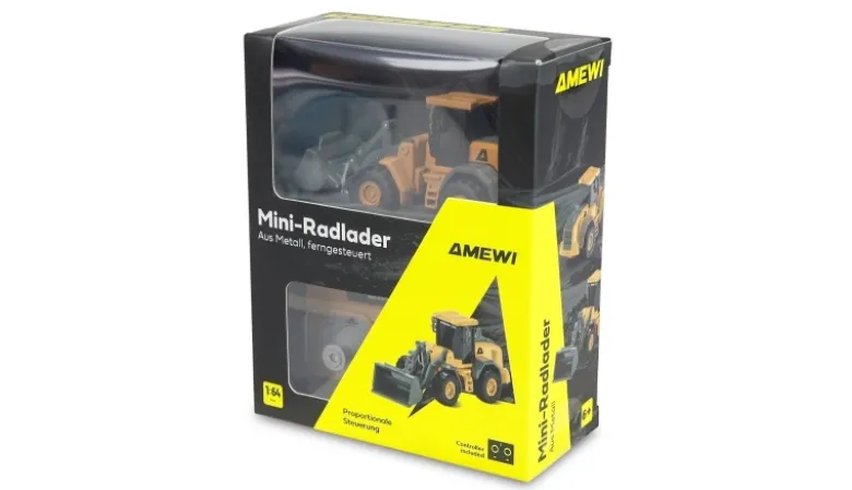 AMEWI 22773Mini-Radlader aus Metall proportional 8-Kanal 1:64 RTR