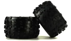 AMEWI 004-125MMonstertruck, Truggy 1/8 Kompletträder, weiße Felge 17mm (2)