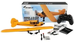 AMEWI 24107Piper J-3 Cup mit Gyro 3-Kanal RTF gelb
