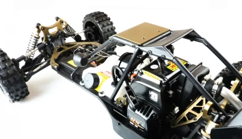AMEWI 22414Pitbull X Evolution 2WD Desert Buggy 27ccm CY, 1:5, RTR Benziner!