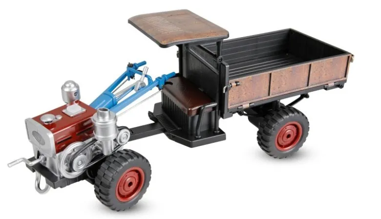 AMEWI 22764Retro-Traktor mit Rauch & Licht 4WD 1:12 RTR inkl. Akku & Ladekabel