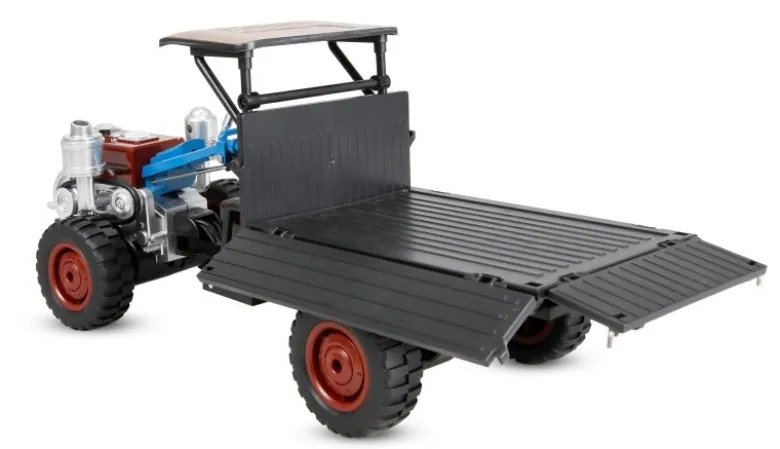 AMEWI 22764Retro-Traktor mit Rauch & Licht 4WD 1:12 RTR inkl. Akku & Ladekabel