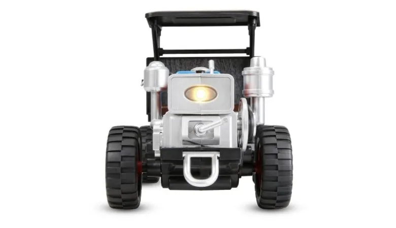 AMEWI 22764Retro-Traktor mit Rauch & Licht 4WD 1:12 RTR inkl. Akku & Ladekabel