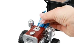 AMEWI 22764Retro-Traktor mit Rauch & Licht 4WD 1:12 RTR inkl. Akku & Ladekabel