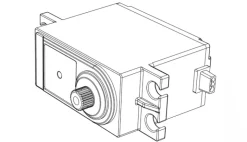 AMEWI 012-S0690Lenkservo Hyper Go TX12