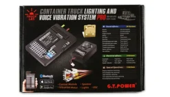 AMEWI 28974Truck Beleuchtung und Sound-Vibrationssystem PRO