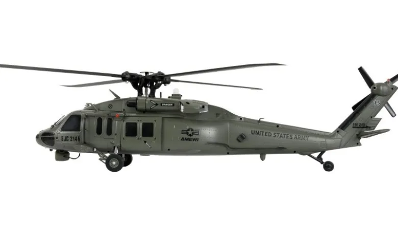 AMEWI 25367UH60 Black Hawk Marine CP Helikopter 6G/3D RTF 1:47