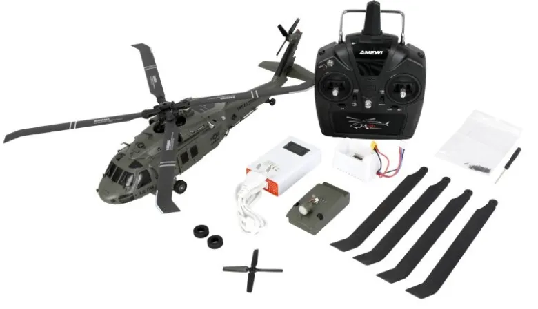 AMEWI 25367UH60 Black Hawk Marine CP Helikopter 6G/3D RTF 1:47