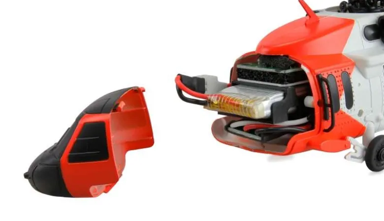 AMEWI 25357UH-60L Black Hawk Coastguard Brushless Helikopter 4-Kanal 6G RTF