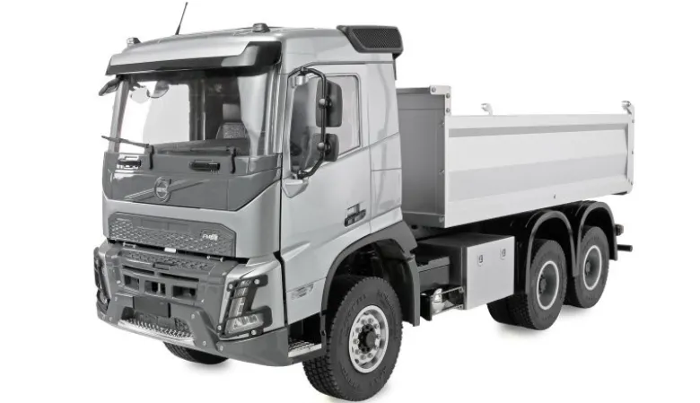 AMEWI 22730Volvo FMX E015 Muldenkipper 6x4 1:14 RTR, silber