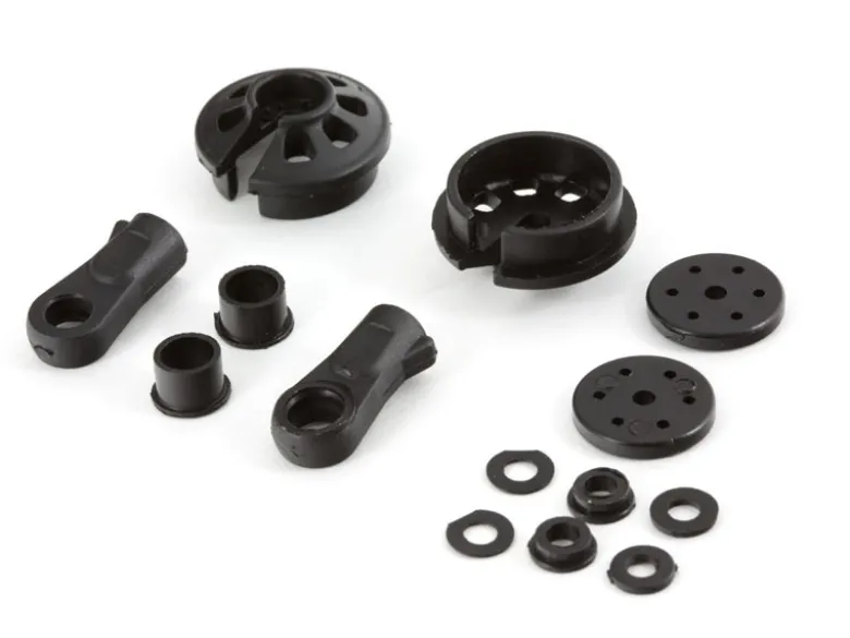 ARRMA ARAC8909Dämpfer-Kunststoffteile Set (2) Kraton Typhon Outcast etc AR330203