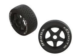 ARRMA ARA550062dBoots Hoons 42/100 2.9 All-Road Reifen verstärkt 1/8 (17mm) Mit verstärkter Gewebeeinlage für hohe Geschwindigkeiten