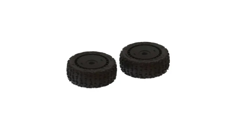 ARRMA ARA550058dBoots 'Katar B 6S' Kompletträder schwarz, (2) für Typhon 6S