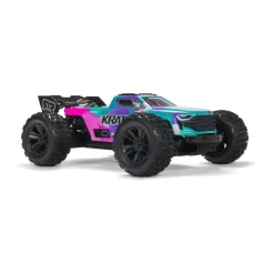 ARRMA ARA2508ST2Mini KRATON 3S BLX 4X4 1/16 Speedmonster Truck RTR teal/pink inkl. 3S 11,1V 2000mAh Spektrum Smart G2 LiPo und Ladegerät