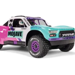 ARRMA ARA2304ST1MOJAVE GROM 223S BLX 4X4 Small Scale Desert Truck RTR teal inkl. Akku und Ladegerät
