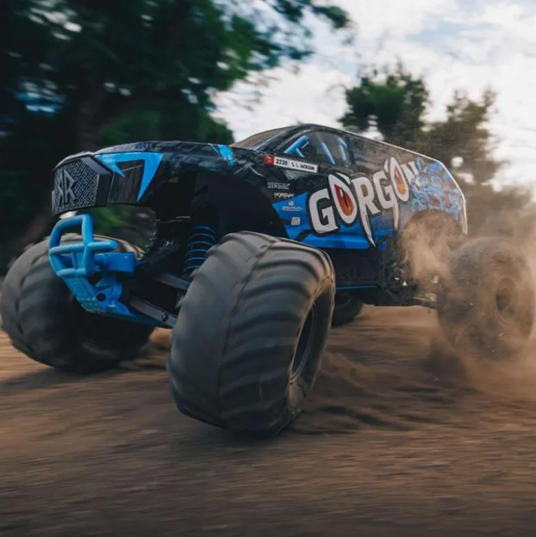 ARRMA ARA3230T1GORGON 4X2 MEGA 550 Brushed Monster Truck RTR blau