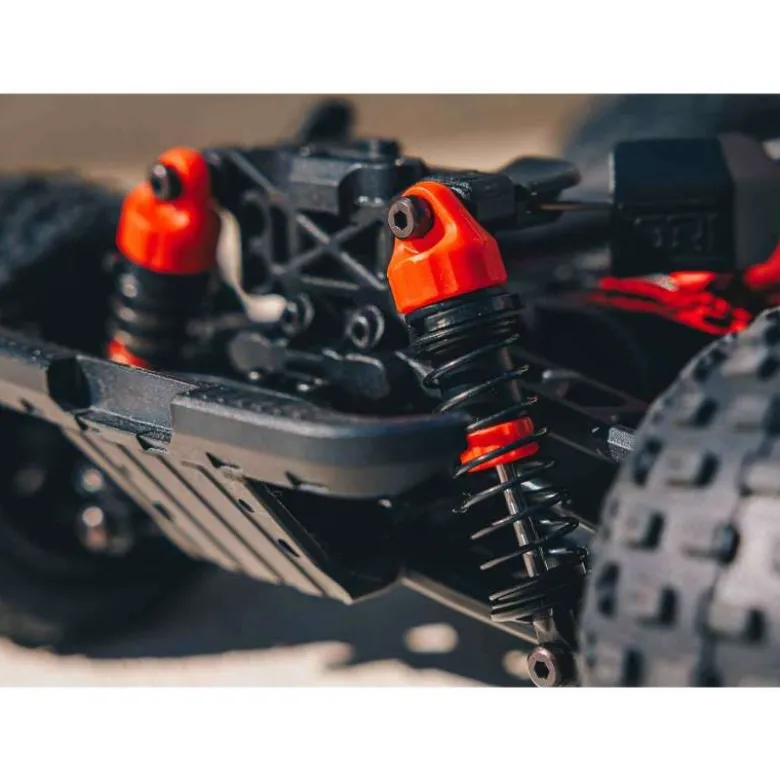 ARRMA ARA2102T2GRANITE GROM MEGA 380 Brushed 4X4 Monster Truck 1:18 RTR inkl. LiPo Akku und Ladegerät, rot