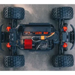 ARRMA ARA2102T1GRANITE GROM MEGA 380 Brushed 4X4 Monster Truck 1:18 RTR inkl. LiPo Akku und Ladegerät, blau