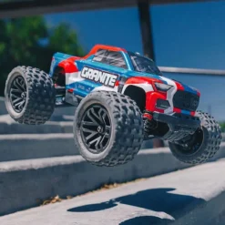 ARRMA ARA2102T1GRANITE GROM MEGA 380 Brushed 4X4 Monster Truck 1:18 RTR inkl. LiPo Akku und Ladegerät, blau