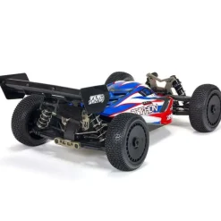 ARRMA ARA8406TLR Tuned TYPHON 6S 4WD BLX Buggy 1:8 RTR, rot/blau