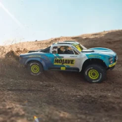 ARRMA ARA2104T2MOJAVE GROM MEGA 380 Brushed 4x4 Small Desert Truck RTR inkl. Akku & Ladegerät - blau/weiß