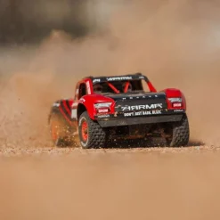 ARRMA ARA2104T1MOJAVE GROM MEGA 380 Brushed 4x4 Small Desert Truck RTR inkl. Akku & Ladegerät - rot/schwarz