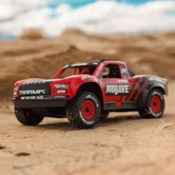 ARRMA ARA2104T1MOJAVE GROM MEGA 380 Brushed 4x4 Small Desert Truck RTR inkl. Akku & Ladegerät - rot/schwarz
