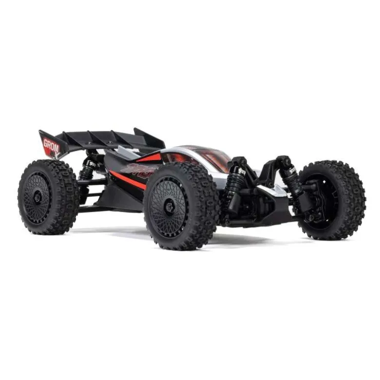 ARRMA ARA2306T1Typhon GROM 223S BLX Brushless 4x4 Small Scale Buggy RTR silber