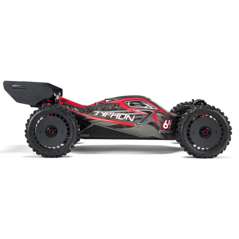 ARRMA ARA8606V5S1Typhon 6S BLX V5 4WD Buggy 1:8 + 2x3S LiPo, Duo-Lader