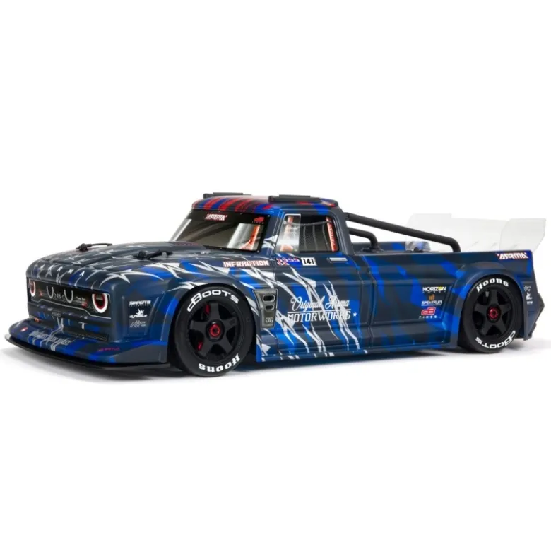 ARRMA ARA7615V2T1INFRACTION 6S BLX 1/7 All-Road Truck RTR, Blau