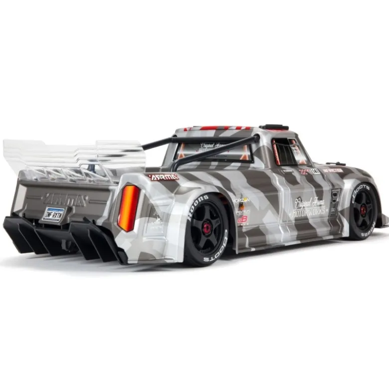 ARRMA ARA7615V2T2INFRACTION 6S BLX 1/7 All-Road Truck RTR, Silber