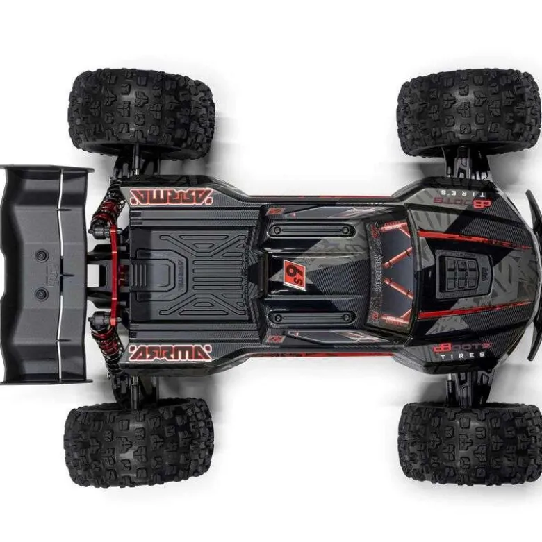 ARRMA ARA8708V6T1KRATON 6S EXB 4x4 Brushless Speed Truck 1/8 RTR, schwarz