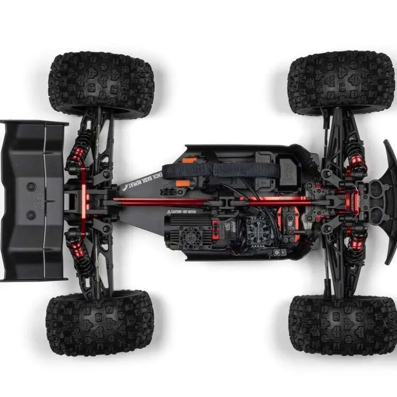 ARRMA ARA8708V6T1KRATON 6S EXB 4x4 Brushless Speed Truck 1/8 RTR, schwarz