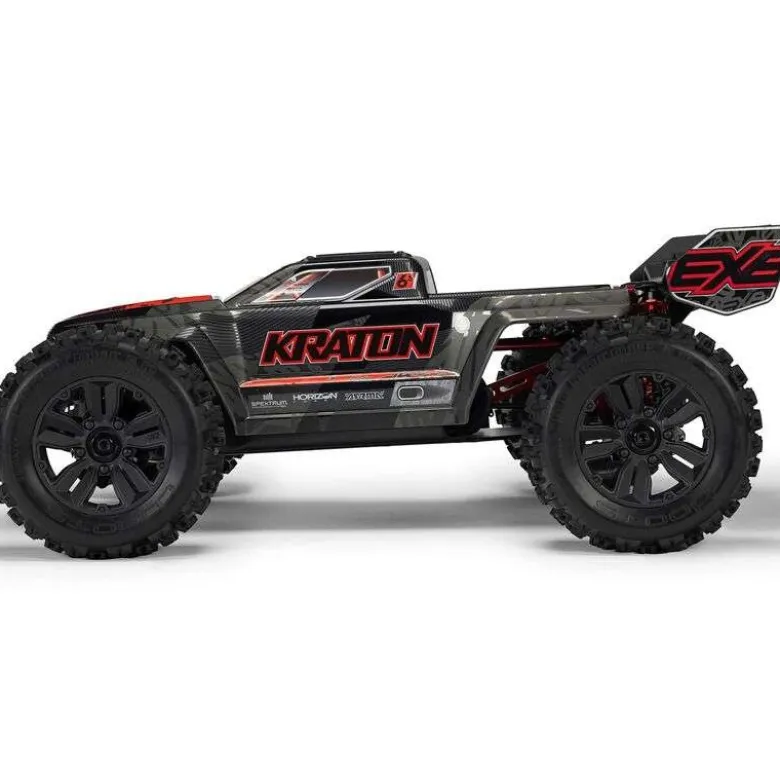 ARRMA ARA8708V6T1KRATON 6S EXB 4x4 Brushless Speed Truck 1/8 RTR, schwarz