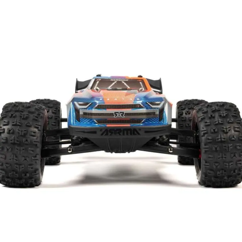 ARRMA ARA8608V6T1KRATON 6S V6 1/8 4X4 BLX Speed Monster Truck RTR blau/orange