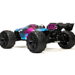ARRMA ARA8608V6T2KRATON 6S V6 1/8 4X4 BLX Speed Monster Truck RTR blau/pink