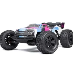 ARRMA ARA8608V6T2KRATON 6S V6 1/8 4X4 BLX Speed Monster Truck RTR blau/pink