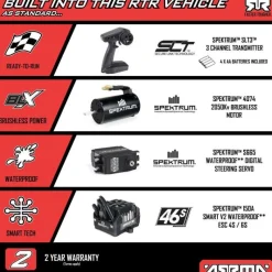 ARRMA ARA8608V6T2KRATON 6S V6 1/8 4X4 BLX Speed Monster Truck RTR blau/pink