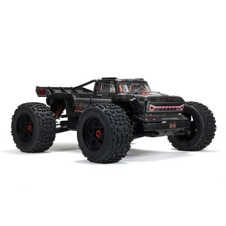 ARRMA ARA5810V2T1OUTCAST 4X4 8S BLX 1/5 EXB Brushless Stunt Truck RTR, Black