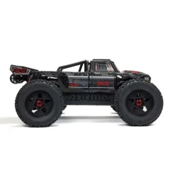 ARRMA ARA5810V2T1OUTCAST 4X4 8S BLX 1/5 EXB Brushless Stunt Truck RTR, Black