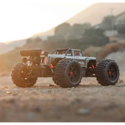 ARRMA ARA4410V2T3OUTCAST 4X4 4S V2 BLX 1/10 Stunt Truck RTR, gunmetal
