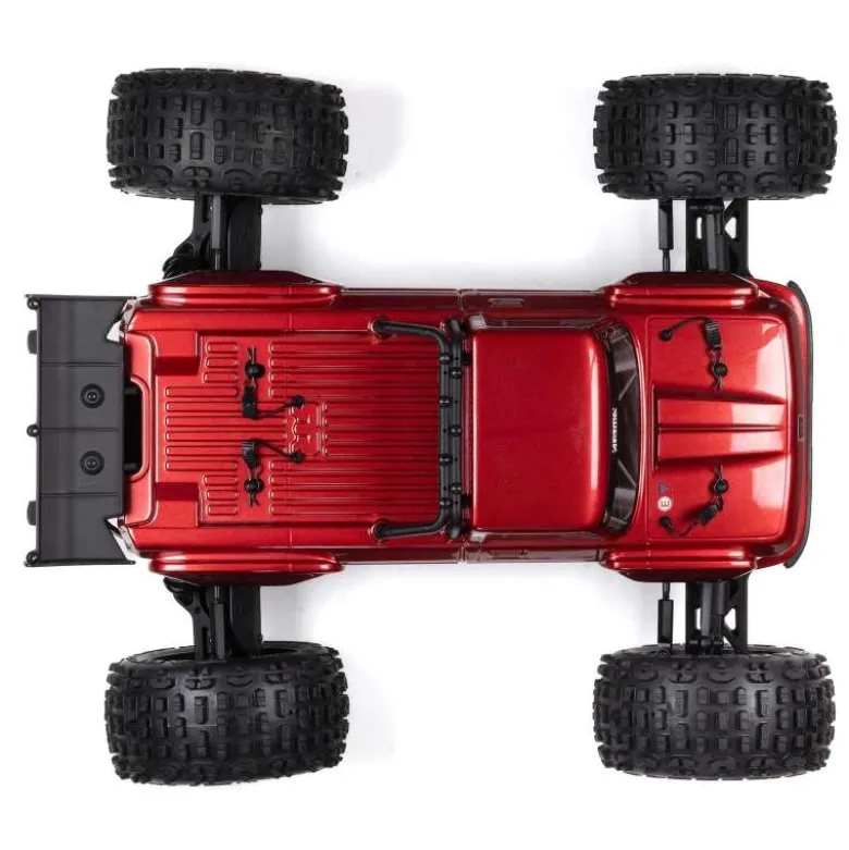 ARRMA ARA4410V2T4OUTCAST 4X4 4S V2 BLX 1/10 Stunt Truck RTR, rot