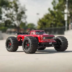 ARRMA ARA4410V2T4OUTCAST 4X4 4S V2 BLX 1/10 Stunt Truck RTR, rot