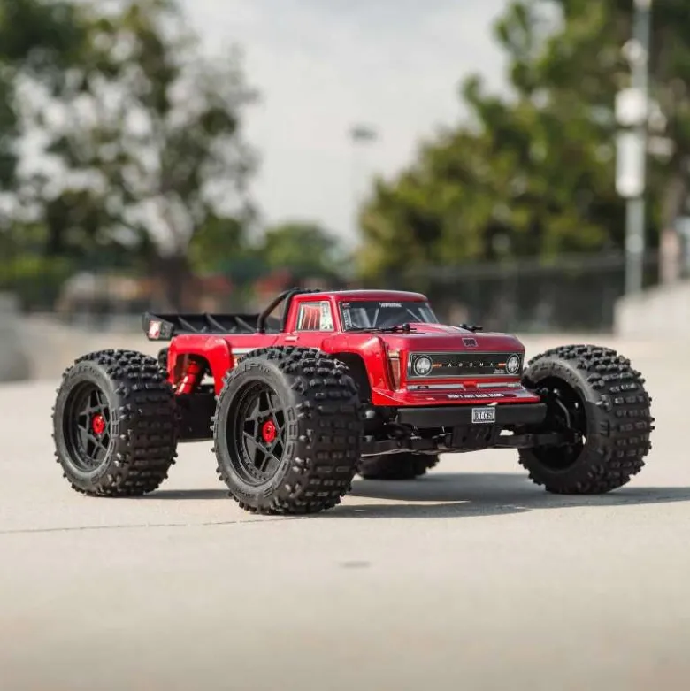 ARRMA ARA4410V2T4OUTCAST 4X4 4S V2 BLX 1/10 Stunt Truck RTR, rot