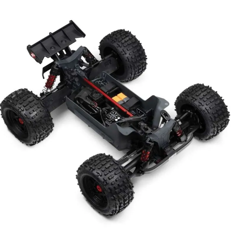 ARRMA ARA4410V2T4OUTCAST 4X4 4S V2 BLX 1/10 Stunt Truck RTR, rot