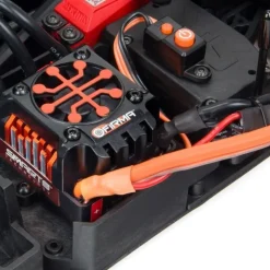 ARRMA ARA7617V2T1SET2FELONY 6S BLX Street Bash 1/7 RTR Muscle schwarz 6S Spar-Set inkl. 2x3S 5000mAh LiPo Akku, 6A Ladegerät & Ladekabel