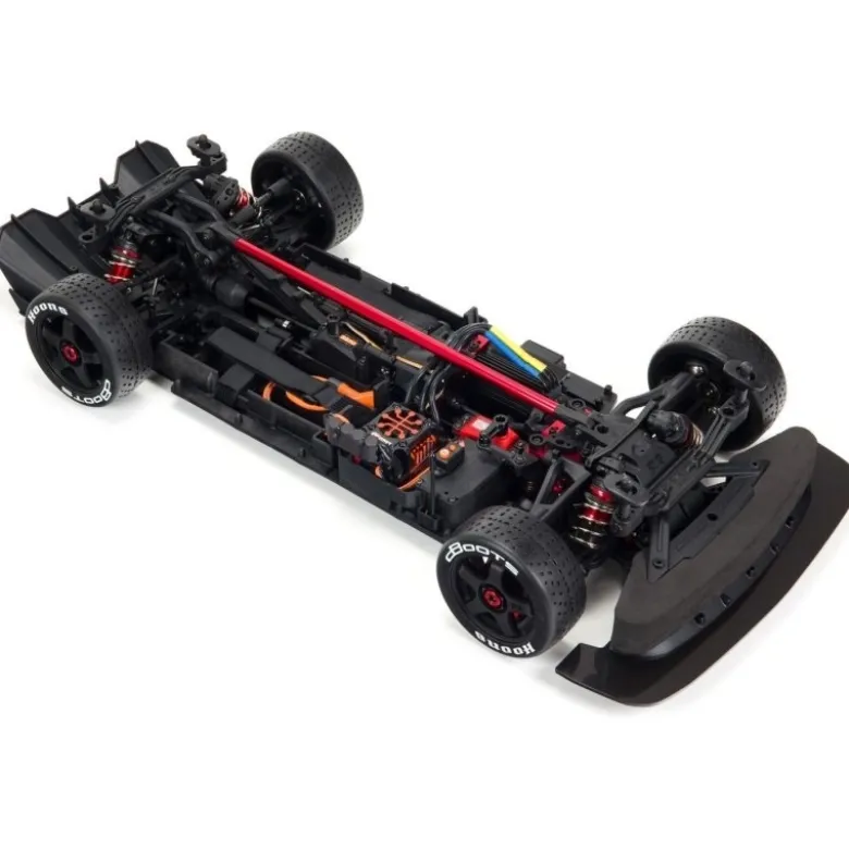 ARRMA ARA7615V2T2SET2INFRACTION 6S BLX 1/7 All-Road Truck RTR, Silber 6S Spar-Set inkl. 2x3S 5000mAh LiPo Akku, 6A Ladegerät & Ladekabel