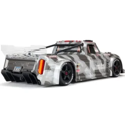 ARRMA ARA7615V2T2SET2INFRACTION 6S BLX 1/7 All-Road Truck RTR, Silber 6S Spar-Set inkl. 2x3S 5000mAh LiPo Akku, 6A Ladegerät & Ladekabel