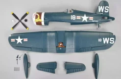 Arrows RC AS-AH008PF4U-4 Corsair 1100mm PNP, mit elektrischem Einziehfahrwerk